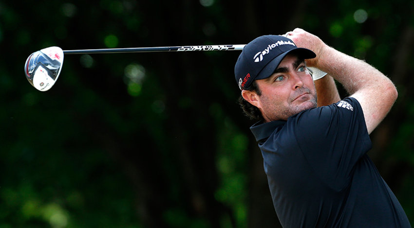 Стивен Боудич (Steven Bowditch). Фото: Getty Images PGA Tour: AT&T Byron Nelson, день третий. Стивен Боудич захватил лидерство с результатом 195 (-13), опережая на два удара пятерку преследователей